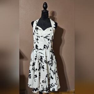 Black and White Dress